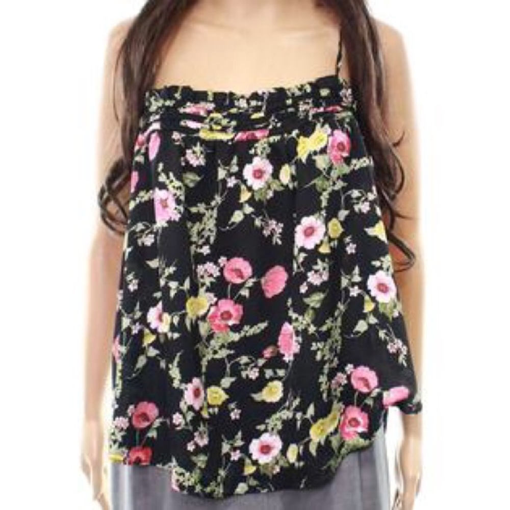 NWT H.I.P. Floral Pull Over Cami